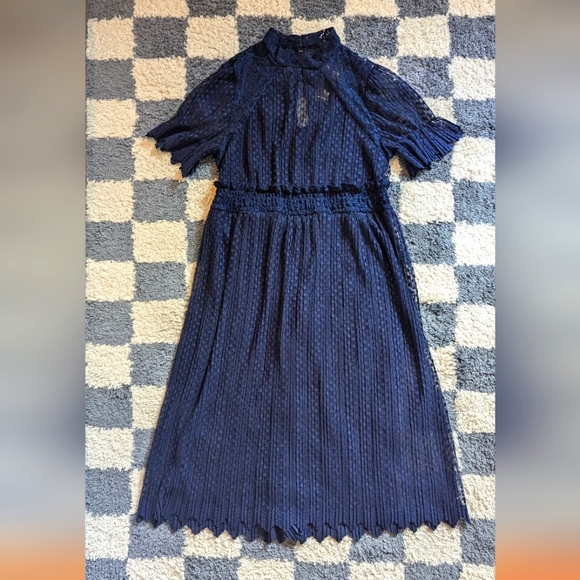 New with tags - Navy blue ASOS maternity dress - Picture 1 of 6